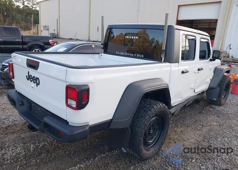 2024 Jeep Gladiator Sport из США, поврежденный, VIN 1C6JJTAGXRL116128